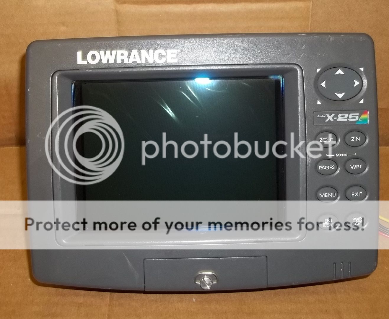 LOWRANCE LCX-25C FISHFINDER GPS RECEIVER LCX25C | eBay