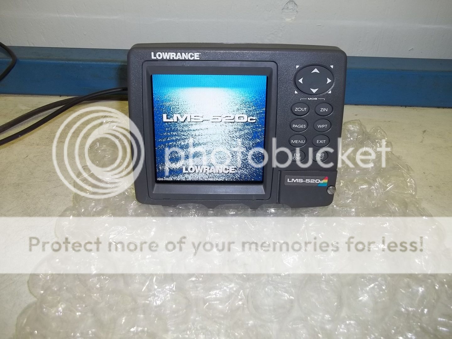 Lowrance LMS 520C Fishfinder GPS Receiver eBay