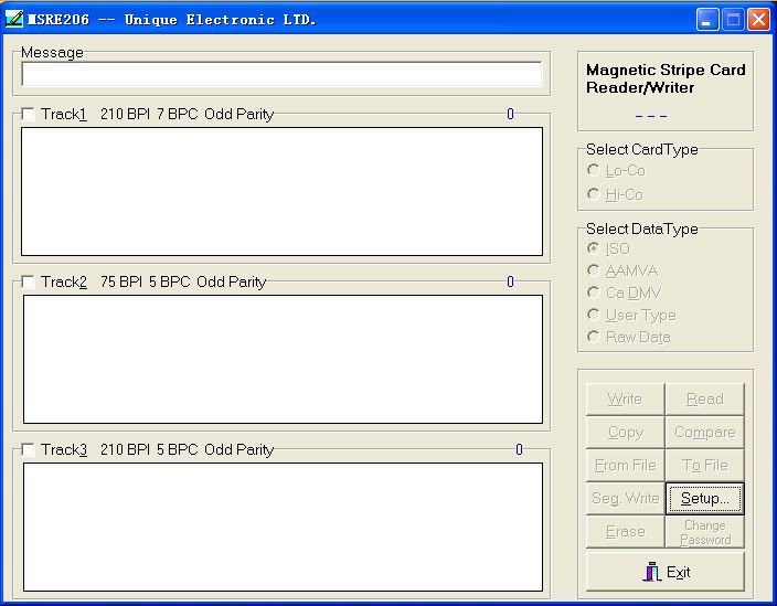 Details about Magnetic Card Reader Writer Encoder Comp MSR206 MSR606