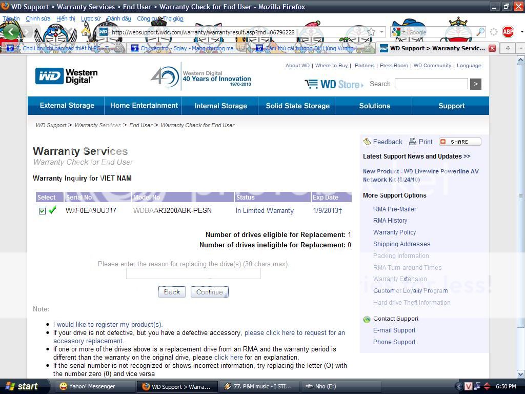 Bảo hành Western làm ăn chán vãi hàng - 2